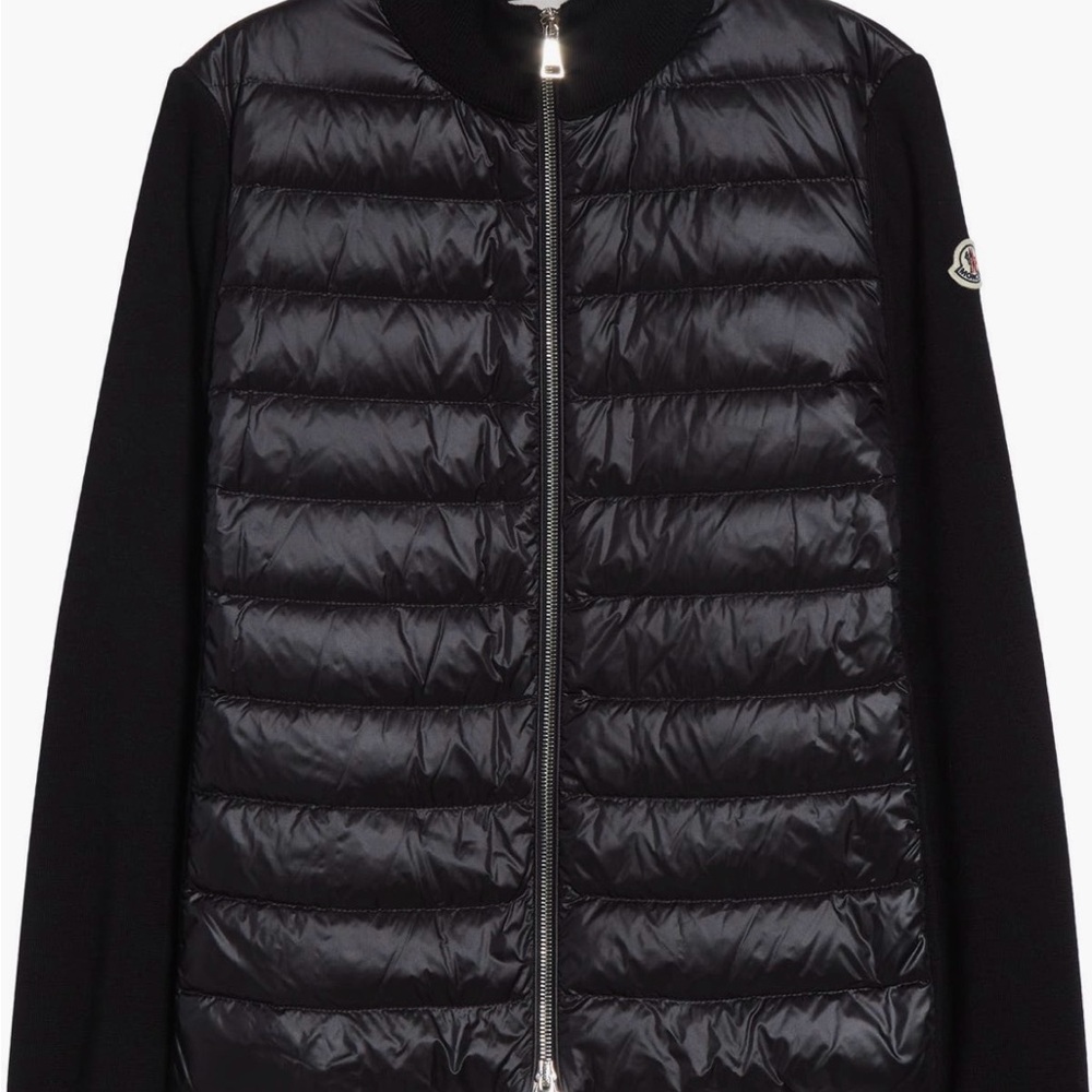 Moncler Black Puffer Jacket